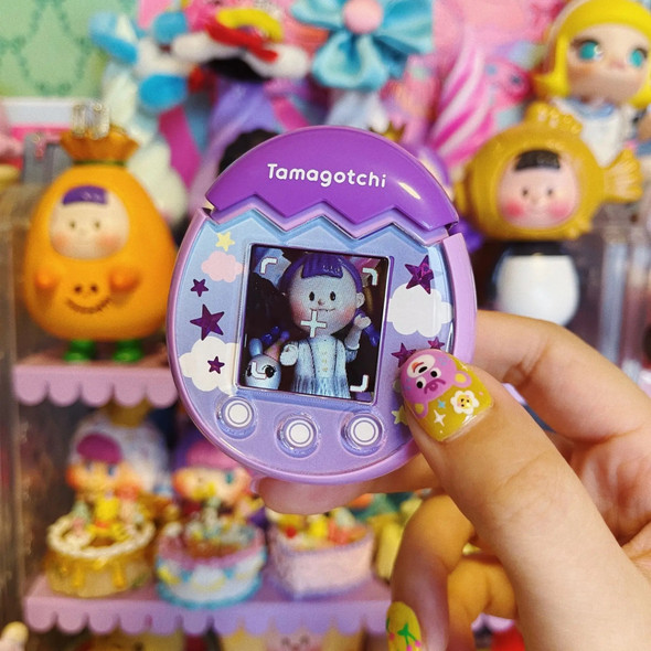Original Tamagotchi Bandai Pix Party Electronic Virtual Pet Machine Color Screen Interactive E-pet Game Fun Toy Children Gifts Original Tamagotchi Bandai Pix Party Electronic Virtual Pet Machine Color Screen Interactive E-pet Game Fun Toy Children Gifts