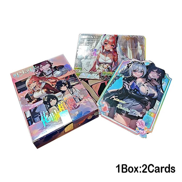 2024 Newest Hua Ye Xiang Feng Collection Card Waifu Blind Box CCG ACG TCG Game Palying Doujin Toys And Hobbies Gift