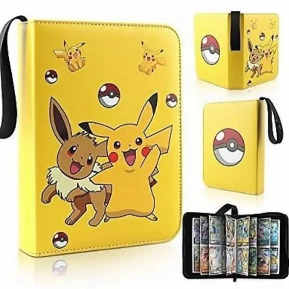 Pokemon Cards 400pcs Holder Album Toys Charizard For Kids Collection Album Book Playing Trading Card Game Protective Card Pack