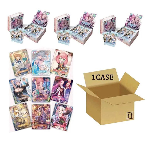 Wholesales Goddess Story Collection Cards Booster Flower God Chapter Anime 1case Board Games For Birthday Children