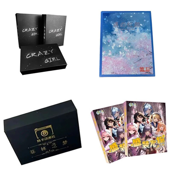 Wholesales Goddess Story Box Collection Cards Case Booster Rare Puzzle Bikini Anime Playing Game Cards