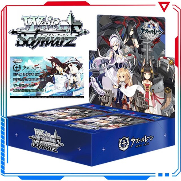 WS Anime Cards Azur Lane Booster Pack TCG Game Collection Cards Fans Gift Toys for Boys