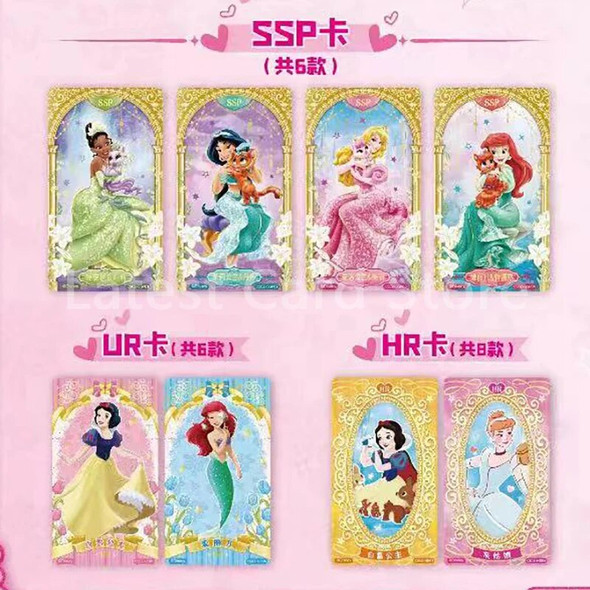 Genuine Disney 100th Anniversary Princess Series Card Collection Booster Box Monsters University TCG Game Cards Kids Toys Gift Genuine Disney 100th Anniversary Princess Series Card Collection Booster Box Monsters University TCG Game Cards Kids Toys Gift