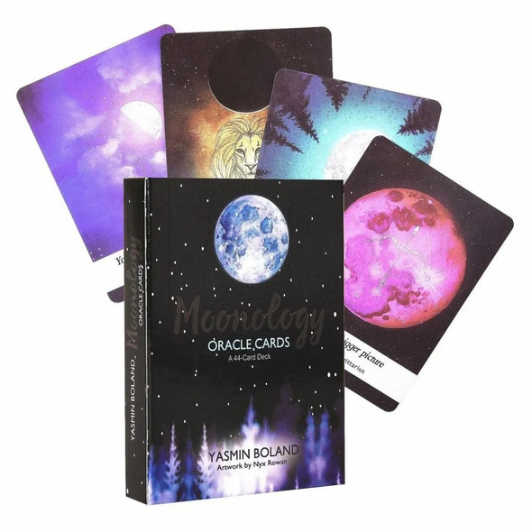 Moonology Oracle Tarot Cards Box Game English Tarot Deck Table Card Board Games Party Playing Cards 11*6.5cm Moonology Oracle Tarot Cards Box Game English Tarot Deck Table Card Board Games Party Playing Cards 11*6.5cm