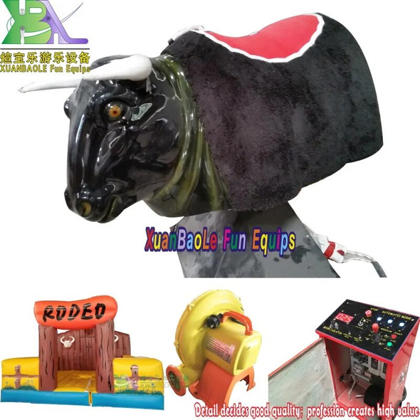 Commercial Rent Mechanical Bull Inflatable Party Games Inflatable Bull Riding Machine