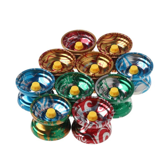 1Pc Professional YoYo Aluminum Alloy String Trick Yo-Yo Ball Bearing for Beginner Adult Kids Classic fashion interesting Toy