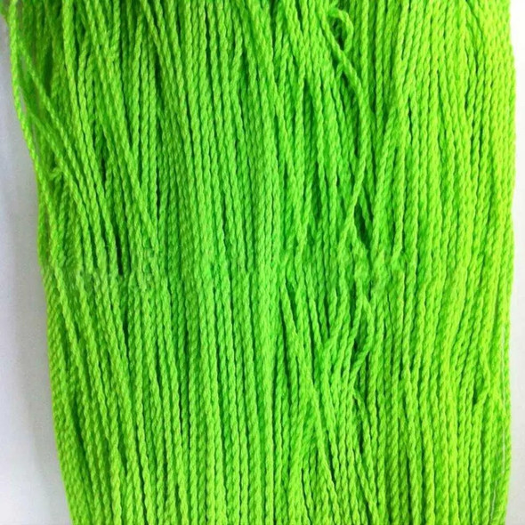 Pro-Poly Strings/Ten (10) Pack Of 100% Polyester Yoyo String - Neon Green Polyester String Yoyo Rope Accessories