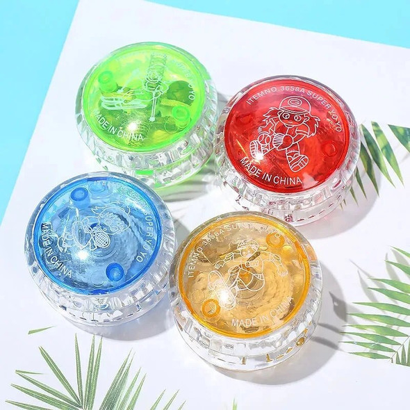 1pcs Cool Luminous Yoyo Toy, Perfect for Night-time Play, Develops Motor Skills
