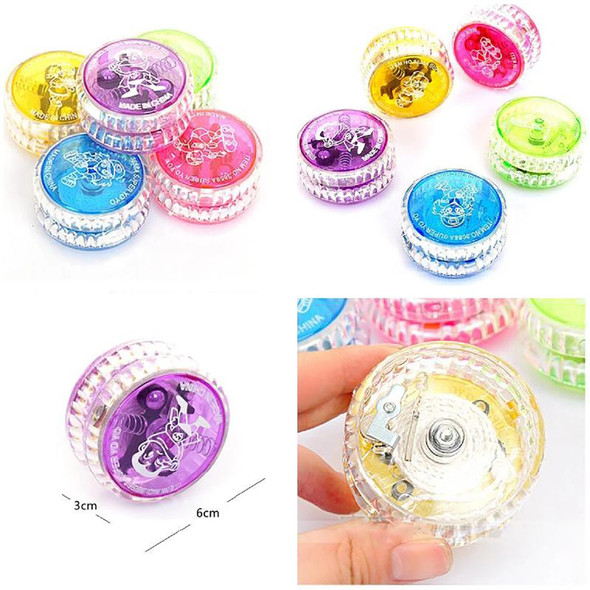 Flashing Led Glow Light Up Yoyo Easy To Stabilize and Easy To Hang Yo-yo Suitable for Boys and Girls Gift