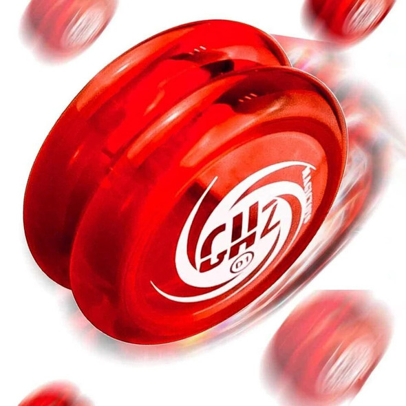MAGICYOYO Responsive Yoyo D1 GHZ,Professional Looping Yoyos for Kids Beginner with Yoyo Strings+Finger Cot+Yoyo Bag,Red