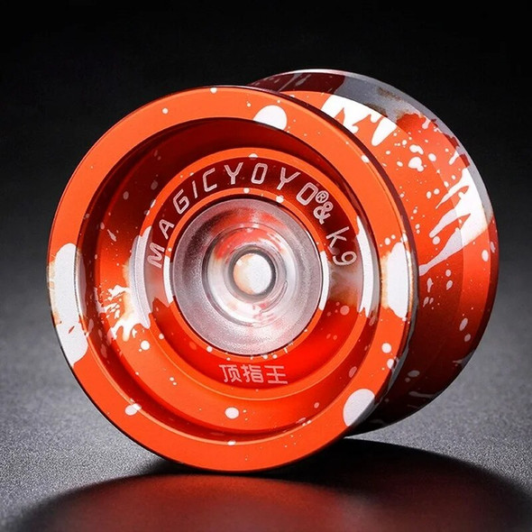 MAGICYOYO K9 Aluminum Alloy H-type Yoyo Professional with 8 Ball Bearing Long Sleep Yo Yo Classic Toys for Boys Kids Best Gifts