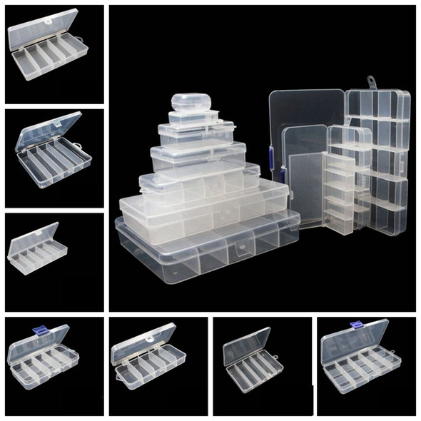 Transparent Fish Accessory Box High-strength Good Sealing Effect Fishing Organizer Box Durable Thickened Fishing Tackle Boxes