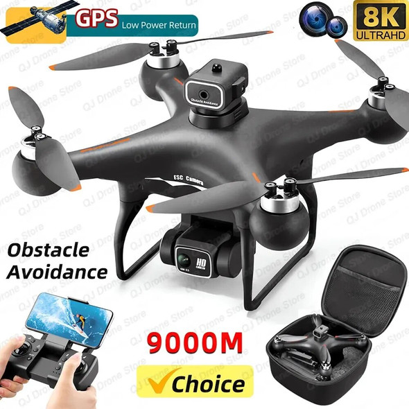 S116 MAX Elf Drone Professional 5G 8K Dual ESC Camera Optical Flow Brushless 360° Obstacle Avoidance WIFI FPV RC Dron Toys