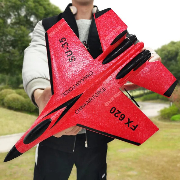 FX-620 SU-35 RC Remote Control Airplane 2.4G Remote Control Fighter Hobby Plane Glider Airplane EPP Foam Toys RC Plane Kids Gift FX-620 SU-35 RC Remote Control Airplane 2.4G Remote Control Fighter Hobby Plane Glider Airplane EPP Foam Toys RC Plane Kids Gift