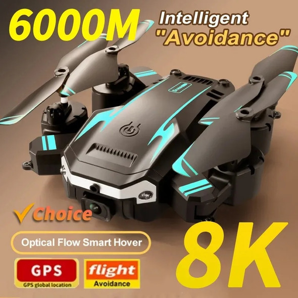 XIAOMI G6 Drone 8K Dual Camera Professional HD Aerial Photography Omnidirectional Obstacle Avoidance Quadcopter Distance Toy UAV XIAOMI G6 Drone 8K Dual Camera Professional HD Aerial Photography Omnidirectional Obstacle Avoidance Quadcopter Distance Toy UAV
