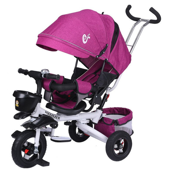 Children's Tricycles 1-3 To 5-year-old Baby Strollers Can Lie Down And