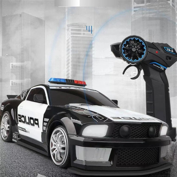 Remote Control Police Cars Model , High Speed Radio Controlled Machine, Off-Road Drift Toy for Boys, Gift for Kids, 1:12, 2.4G