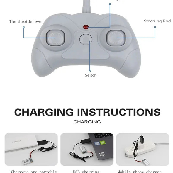 FX802 RC Foam Plane 2.4G 2CH Radio Control Glider Remote Control Airplane Aircraft Foam Boys Toys for Children