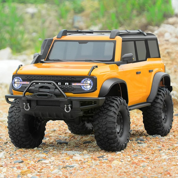 New 1:10 HB R1001 Bronco Simulation RC Climbing Car Remote Control Model Awd Off-road Car Toys Gifts 18km/h All-metal Gears