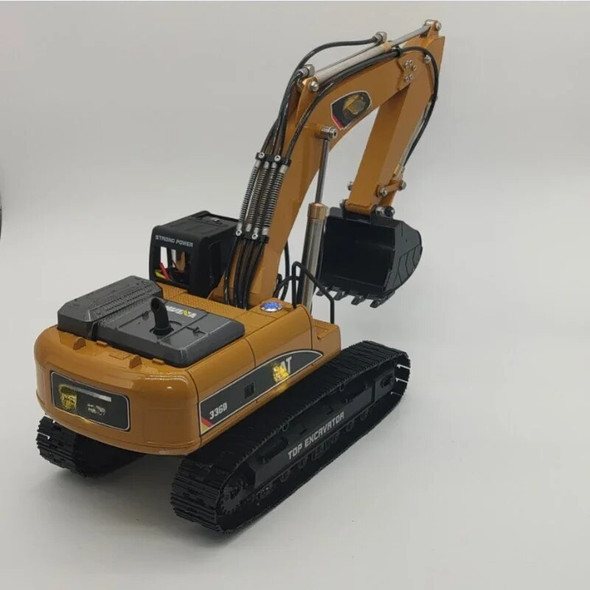 336D RC 1/18 Hydraulic Excavator KABOLITE Huina 580 Upgraded Version Excavator Model Toy RTR FSi6s Toys Boys