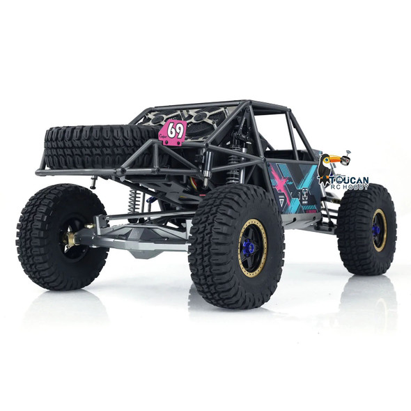 New Capo U4 CD1582X RC 1/8 Crawler Car RTR or KIT Model Remote Control Racing Vehicles 2-Speed Transmission Light System RC Toy