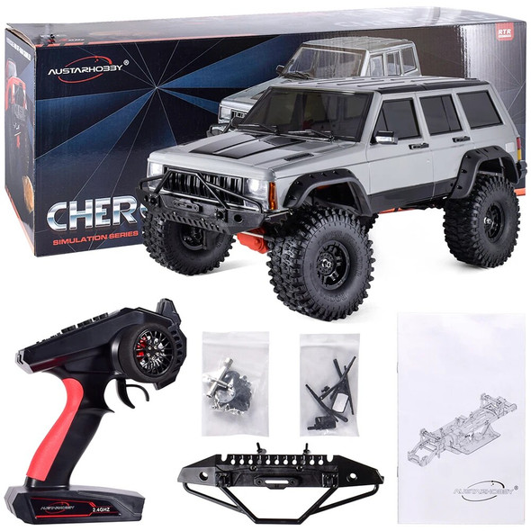 AUSTARHOBBY AX-8509 1/10 Cherokee Remote Control Car 4WD 2.4Ghz RC Crawler RTR Climbing Truck Model Toys for Kids Boys Girls 14+