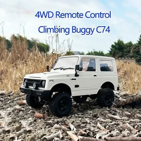 2023 Wpl C74 Suzuki Jimny Ja11 1/10 Rc Climbing Buggy Off-road Vehicle 4wd Model Remote Control Car Boy Toy Christmas Gift