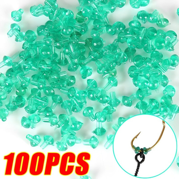 Hook Stops Beads Carp Fishing Accessories Stoper Clear Green Black Carp Fishing Hair Chod Ronnie Rig Pop UP Boilies Stop