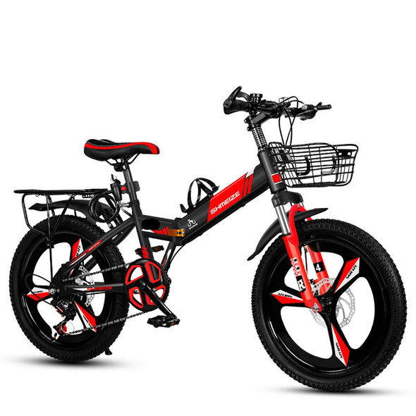 18\20\22 Inch Bicycle 7 Speed Bike Children Foldable Integrated Wheel