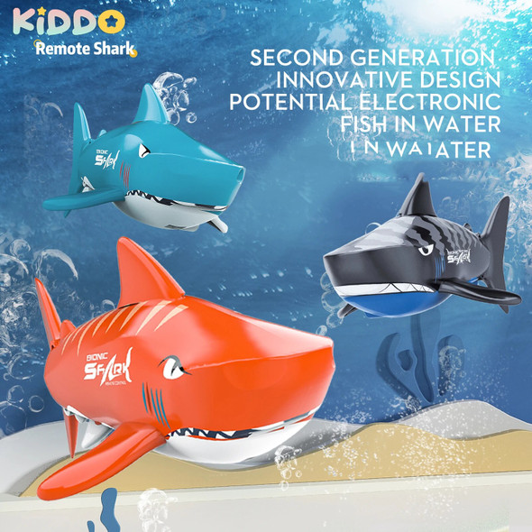Rc Shark Electric Remote Control Animals Toy for Children Boys Kids Gifts Animals Fish Swimming Pools Bath Submarine Educational