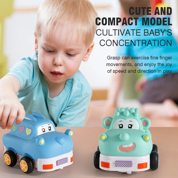 Vinyl Rc Car Toys for Baby Mini Remote Control Cartoon Car Electric Toy Radio-Controlled Vehicle with Sound Light Children Gift