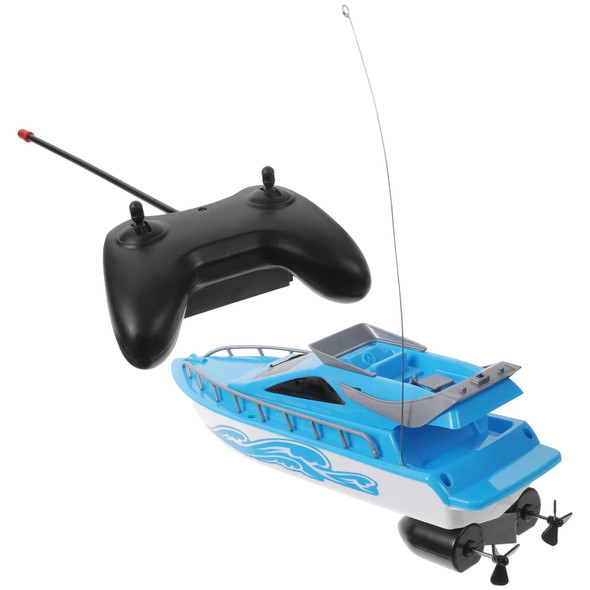 Remote Control Boat Childrens Toys Pool Electric Speedboat Beach Plastic Distance Bath