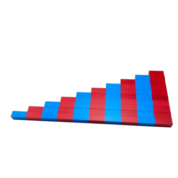 Family Version Baby Toy Montessori Small Numerical Rods 5 cm to 50 cm Math Preschool Training Kids Toys