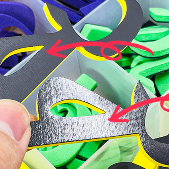 1Set Baby Arabic Alphabet Word Magnetic Intellectual Toy Preschool Teaching Learning Montessori Toys for Children