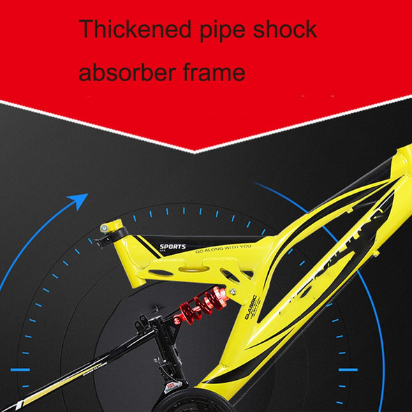 Mountain Bicycle 26 Inch Mountain Bicycle High Carbon Steel Spring