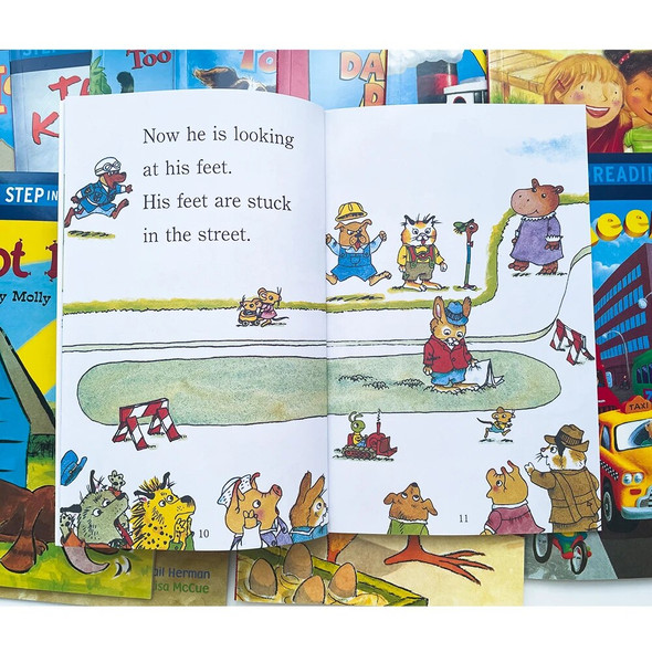 30 Books/Set Step Into Reading Level 1-4 Children English Learning Picture Story Reading Books Montessori Educational Toys Gifts