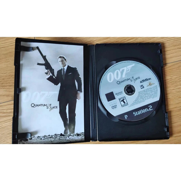 PS2 The 007 Collection With Manual Copy Game Disc Unlock Console Station2 Retro Optical Driver Direct Reading Video Game Parts