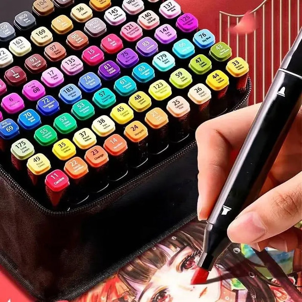 Kids Drawing Toys Double Headed Art Marker Pen Set for Draw Sketching Alcohol Oily Based Markers Graffiti Manga Supplies Kids Drawing Toys Double Headed Art Marker Pen Set for Draw Sketching Alcohol Oily Based Markers Graffiti Manga Supplies