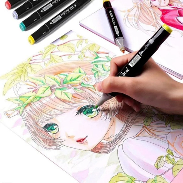 Kids Drawing Toys Double Headed Art Marker Pen Set for Draw Sketching Alcohol Oily Based Markers Graffiti Manga Supplies Kids Drawing Toys Double Headed Art Marker Pen Set for Draw Sketching Alcohol Oily Based Markers Graffiti Manga Supplies