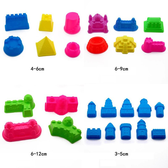 23 Styles Child Kid Model Building Kits Portable Castle Sand Clay Mold Building Pyramid Sandcastle Beach Sand Toy