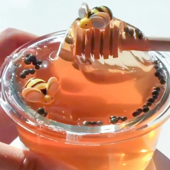 Hot Crystal Slime Toys Clear Honey Slime Bee Polymer Clays Modeling Slime Lizun Glue Mud Slime Putty DIY Toy Antistress Mud Hot Crystal Slime Toys Clear Honey Slime Bee Polymer Clays Modeling Slime Lizun Glue Mud Slime Putty DIY Toy Antistress Mud