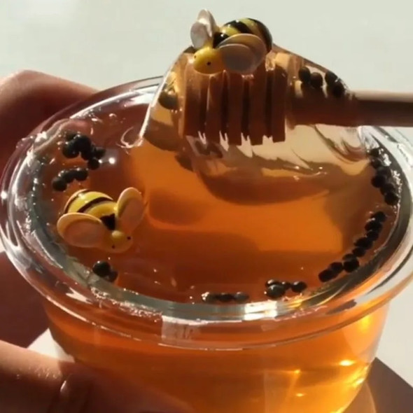 Hot Crystal Slime Toys Clear Honey Slime Bee Polymer Clays Modeling Slime Lizun Glue Mud Slime Putty DIY Toy No stress Mud Hot Crystal Slime Toys Clear Honey Slime Bee Polymer Clays Modeling Slime Lizun Glue Mud Slime Putty DIY Toy No stress Mud