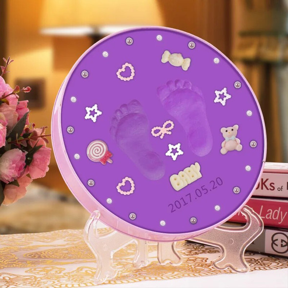 Polymer Clay Baby Hand Foot Slime Fluffy 4 Colors Light Plasticine Personalized Baby Souvenirs Oyuncak Modeling Clay