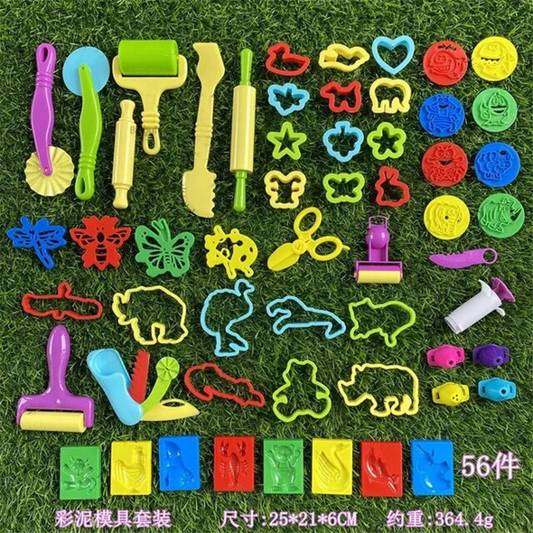 2020 Slimes Play Dough Tool Accessories Plasticine Dinosaur Model Modeling Clay Kits Soft Clay Plastic Set Toy for children Gift