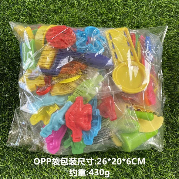 46pcs Slimes Play Dough Tools Accessories Plasticine Model Modeling Clay Kits Soft Clay Plastic Set Moulds Toy for children Gift
