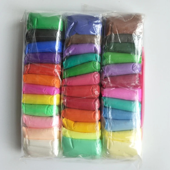 Modeling Clay Light Plasticine Soft Clay Air Drying Soft Polymer Clay Educational Toy Special DIY Fluffy Clay Toys 36colors/set Modeling Clay Light Plasticine Soft Clay Air Drying Soft Polymer Clay Educational Toy Special DIY Fluffy Clay Toys 36colors/set