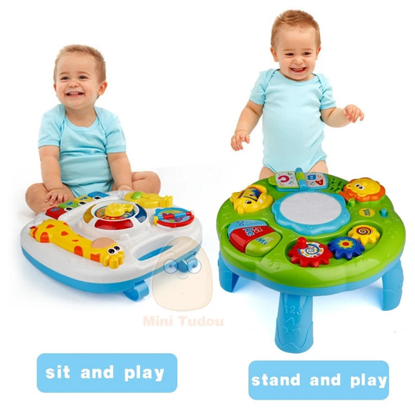 Music Table Baby Toys Learning Machine Educational Toy Music Learning Table Toy Musical Instrument for Toddler 6 months+ Music Table Baby Toys Learning Machine Educational Toy Music Learning Table Toy Musical Instrument for Toddler 6 months+