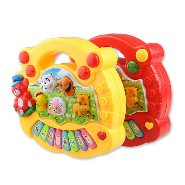 Musical Instrument Toy Baby Kids Animal Farm Piano Developmental Music Toys