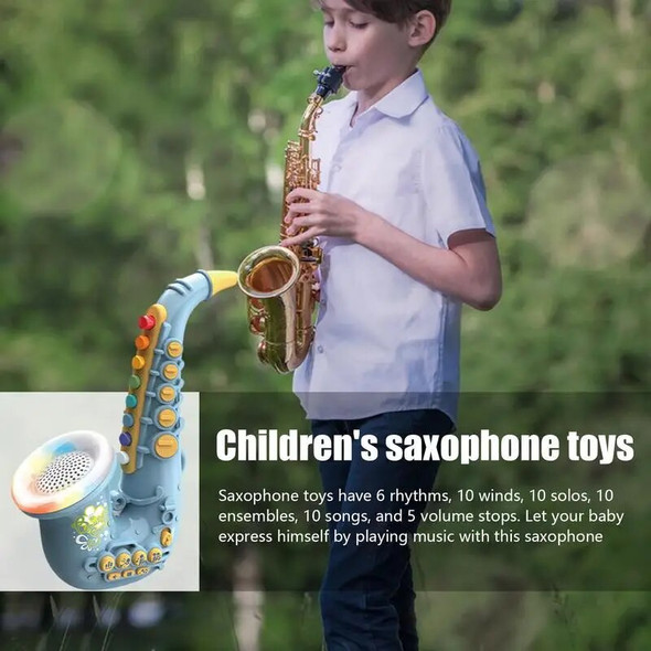 Kids Saxophone Saxaboom Instruments Saxophone Clarinet Toy Learning Musical Instruments Early Education Toy Musics Teaching Aid