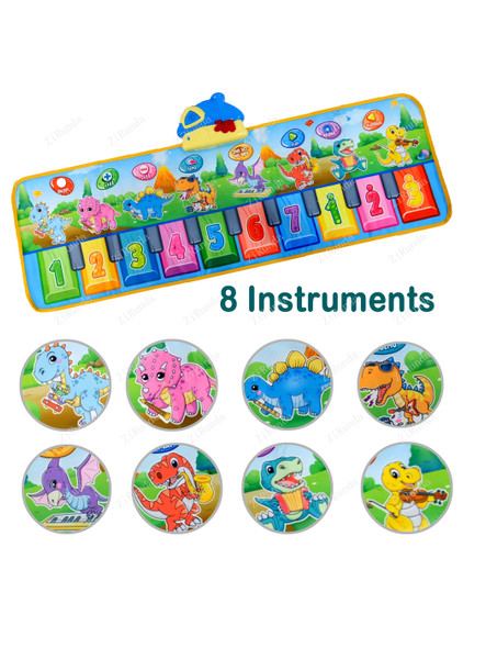 8 Instruments Musical Mat Voice Piano Xylophone Instrument Fitness Keyboard Play Early Education Montessori Learning Gifts 8 Instruments Musical Mat Voice Piano Xylophone Instrument Fitness Keyboard Play Early Education Montessori Learning Gifts